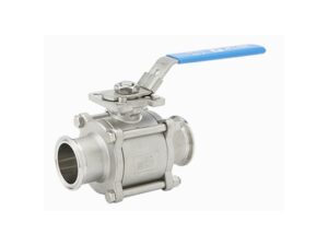 Санитарный трёхкомпонентный шаровой клапан JFlow Controls серии DM7300